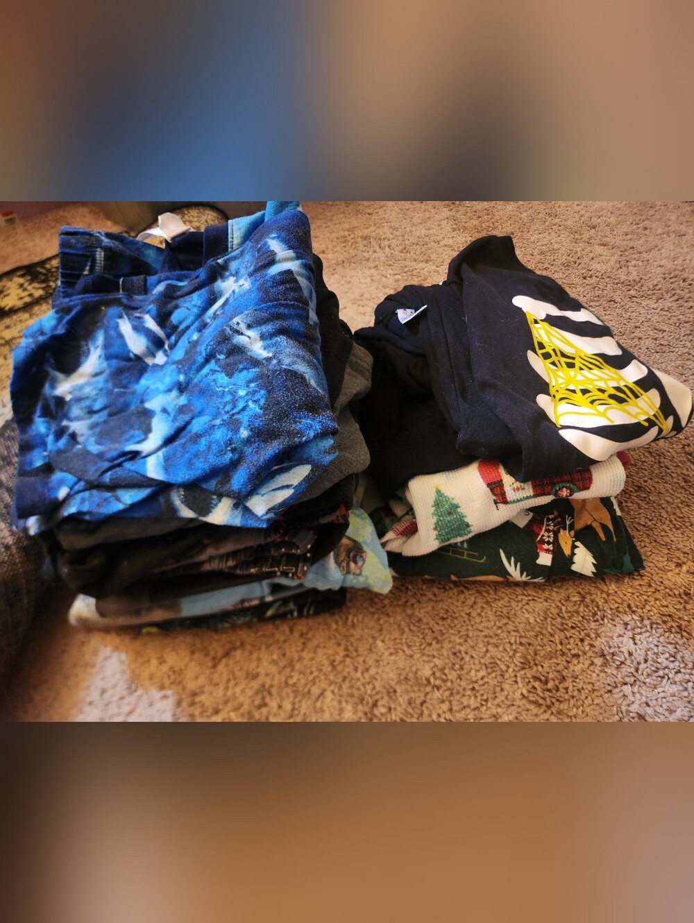 The Childrens Place Boys PJs XL XXL 14 16 Lot Of 10